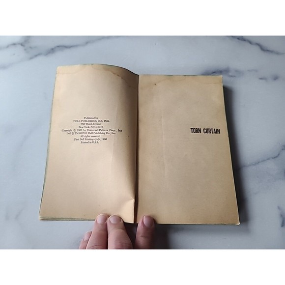 Torn Curtain Paperback Book - Picture 4 of 10